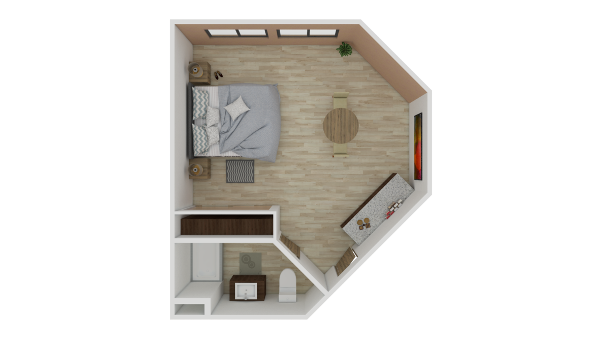 A4 Studio floor plan